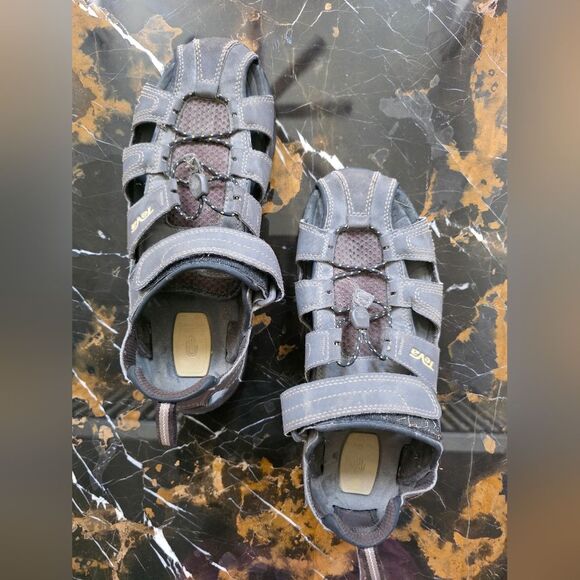 TEVA FOREBAY FISHERMAN SANDALS HIKING Outdoor Camping MENS 9 - Picture 1 of 10
